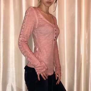 Free People Long Sleeve Shirt